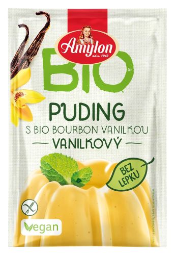 Amylon Pudink BIO vanilkový 40g