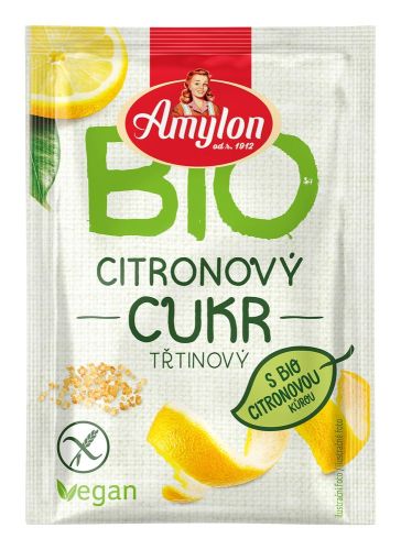 Amylon Citrónový cukr BIO 20g