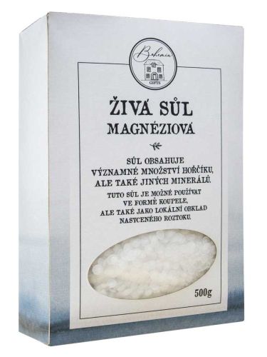 Bohemia Gift Živá sůl magnéziová  500g