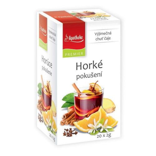 Apotheke čaj Horké pokušení 20x2g