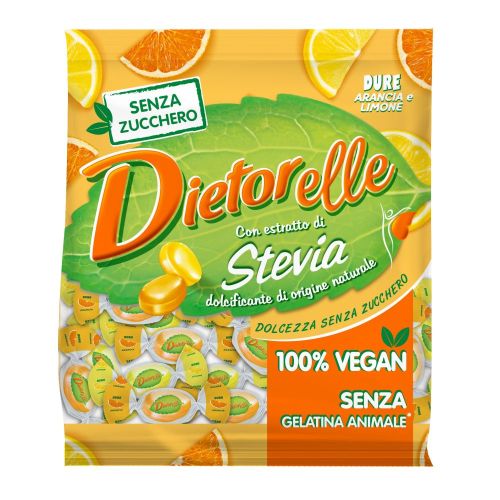 Dietorelle bonbony Pomeranč a citron 70g