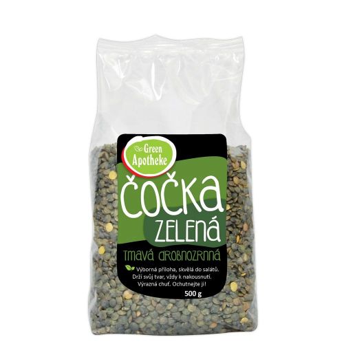 Green Apotheke Čočka zelená tmavá 500g