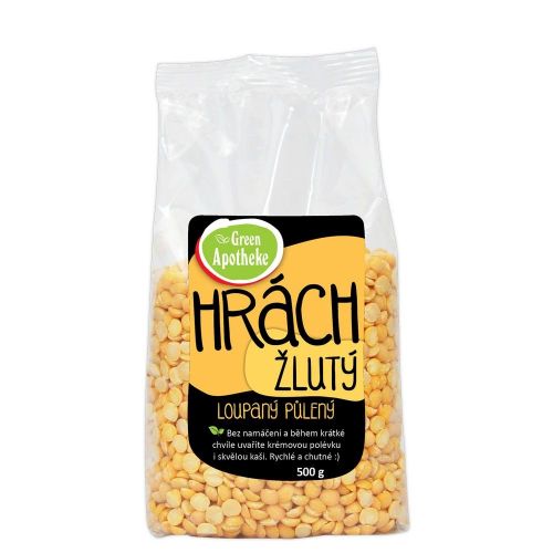 Green Apotheke Hrách žlutý loupaný půlený 500g