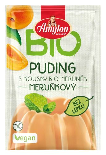 Amylon pudink BIO Meruňkový 40g