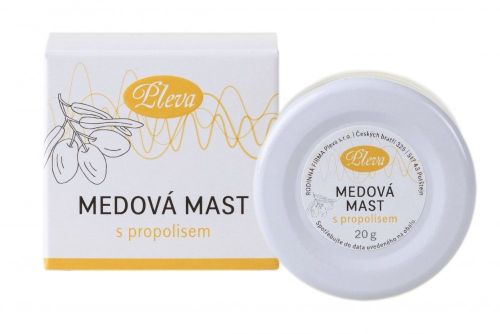 Pleva Medová mast s propolisem 20g