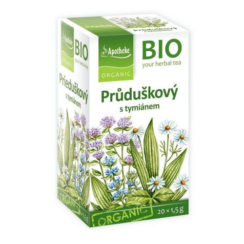 Apotheke BIO čaj Průduškový s tymiánem 20x1,5g
