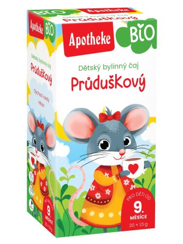 Apotheke BIO čaj dětský Průduškový 20x1,5g