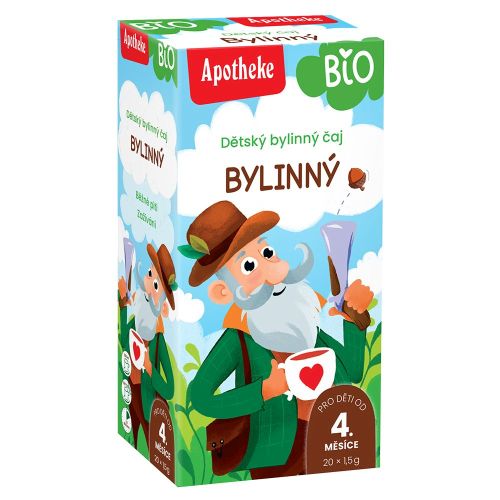 Apotheke BIO čaj dětský Bylinný 20x1,5g