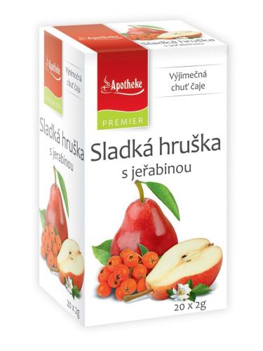 Apotheke čaj Sladká hruška s jeřabinou 20x2g