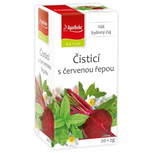 Apotheke čaj Čisticí s červenou řepou 20x2g