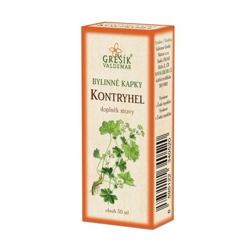 Grešík kapky Kontryhel 50ml 40%