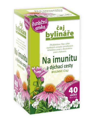 Bylinář čaj Na imunitu a dýchací cesty 40x1,6g