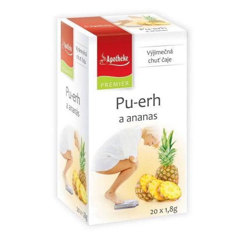 Apotheke čaj Pu-erh a ananas 20x1,8g