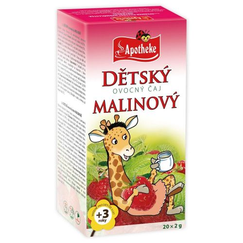 Apotheke čaj dětský Malinový 20x2g