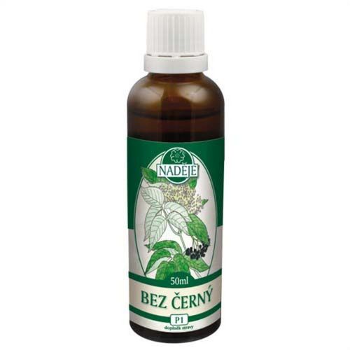 Naděje Bez černý z pupenů 50ml 40%