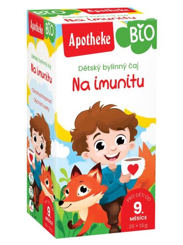 Apotheke BIO čaj dětský Na imunitu 20x1,5g