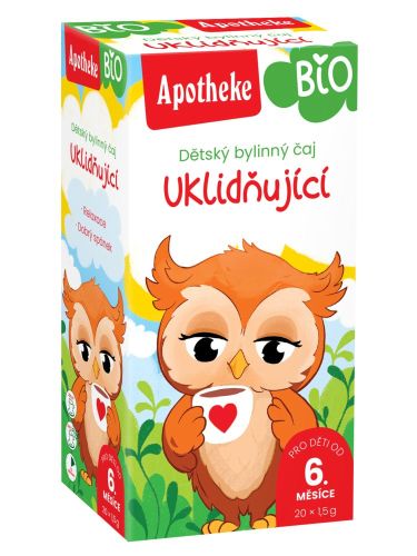 Apotheke BIO čaj dětský Uklidňující 20x1,5g