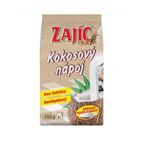 Zajíc Nápoj Kokosový sáček 400g