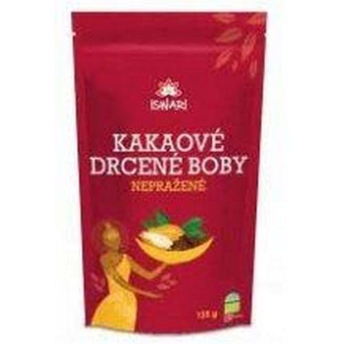 Iswari Kakaové boby drcené BIO 125g