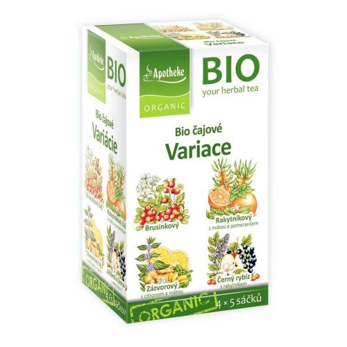 Apotheke BIO čaj Variace 4v1 20x1,5g