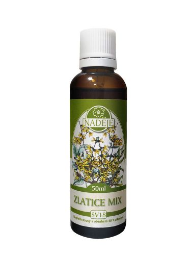 Naděje Zlatice mix 50ml 40%