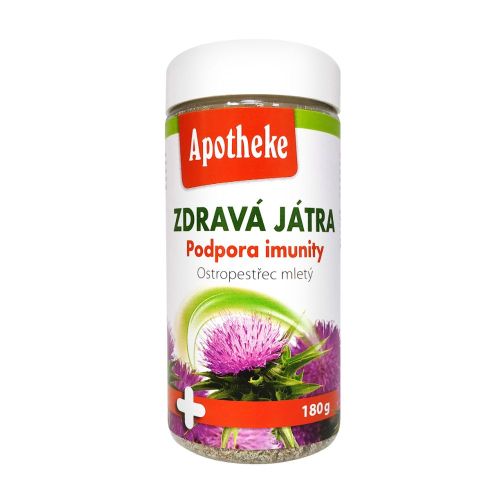 Apotheke Zdravá játra - ostropestřec mletý  (drť) 180g