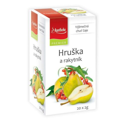 Apotheke čaj Hruška a rakytník 20x2g