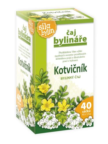 Bylinář čaj Kotvičník 40x1,5g