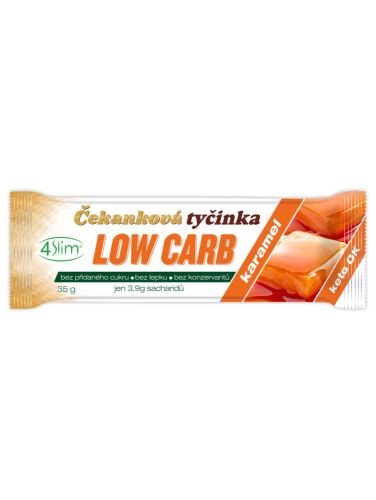 Kaumy Tyčinka čekanková low carb karamel  35g