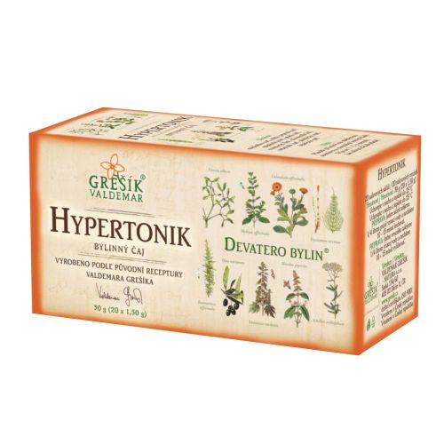 Grešík čaj Hypertonik 20x1,5g