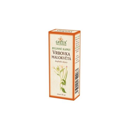 Grešík kapky Vrbovka 50ml 40%