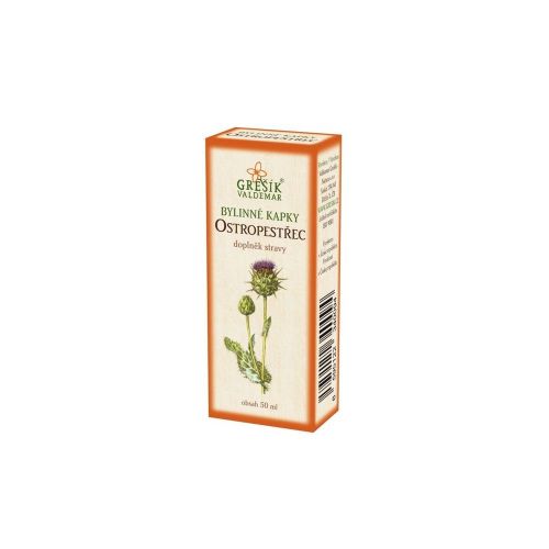 Grešík kapky Ostropestřec 50ml 40%