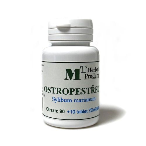 Herbal produkt tablety Ostropestřec 100tbl