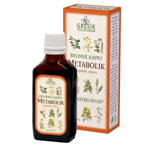 Grešík kapky Metabolik 50ml 40%