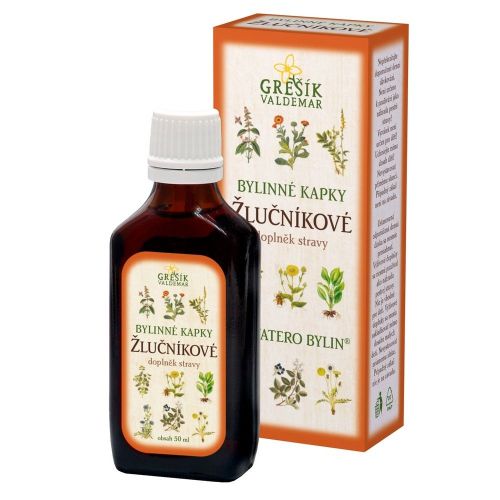 Grešík kapky Žlučníkové 50ml 40%