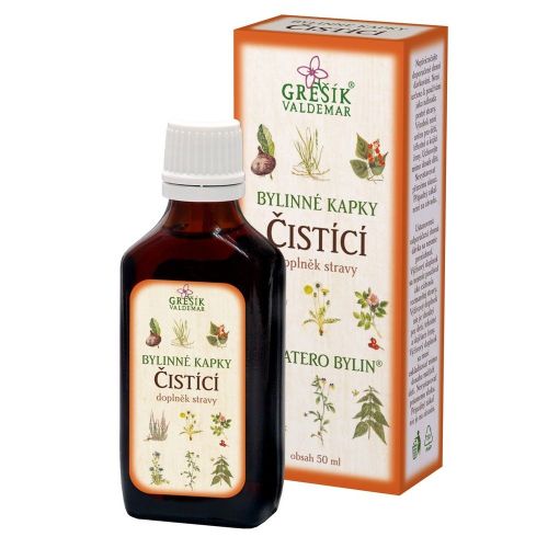 Grešík kapky Čistící 50ml 40%