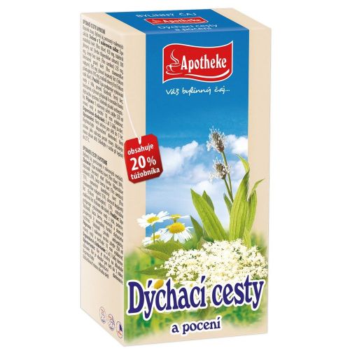 Apotheke čaj Dýchací cesty a pocení 20x1,5g