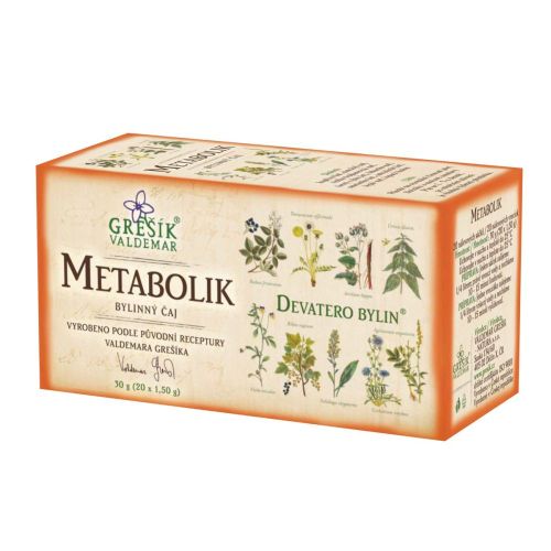 Grešík čaj Metabolik 20x1,5g