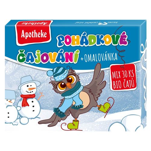 Apotheke kolekce čajů BIO Pohádkové čajování 30ns + omalovánka zdarma 57,5g