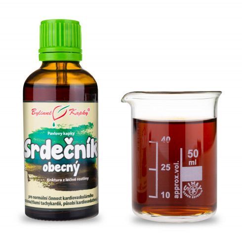 Bylinné kapky Srdečník 50ml 40%