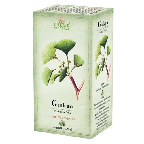 Grešík čaj Ginkgo 20x1,2g