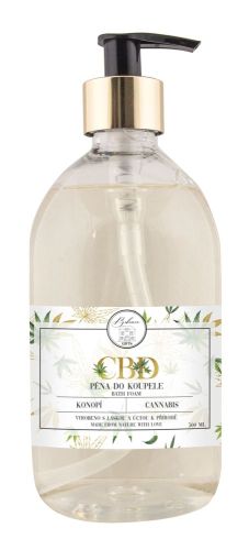 CBD pěna do koupele s konopím 500ml