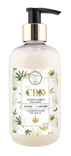CBD šampón na vlasy s konopným olejem 250ml