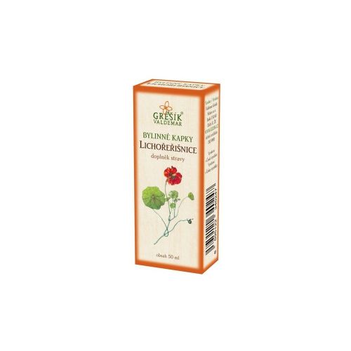 Grešík kapky Lichořeřišnice 50ml 40%