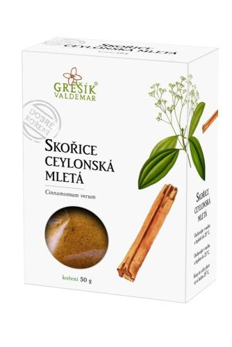 Grešík koření Skořice ceylonská mletá 50g
