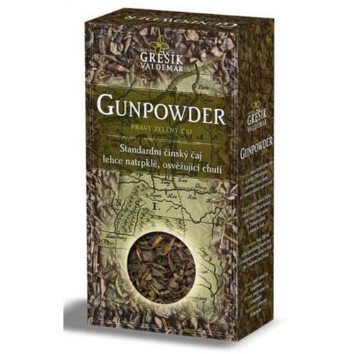 Grešík čaj zelený syp Gunpowder 70g