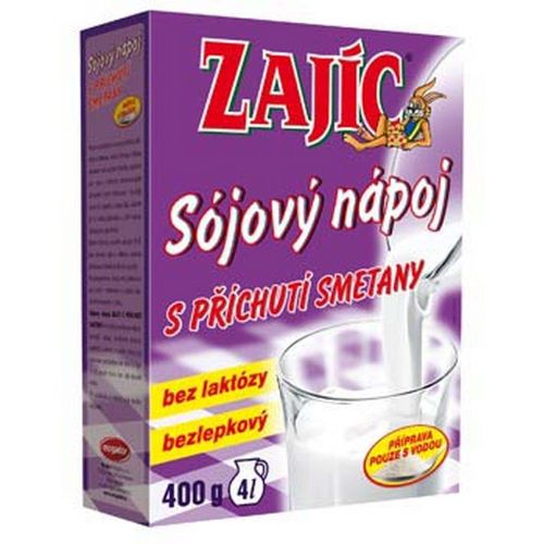 Zajíc Nápoj s příchutí Smetany krabička 400g