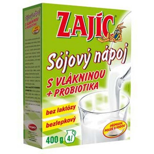 Zajíc Nápoj s Vlákninou a probiotiky krabička 400g