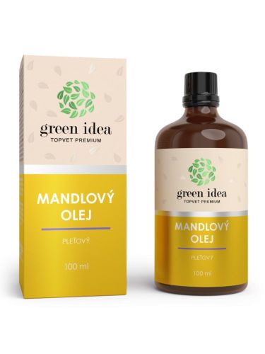 green idea Mandlový pleťový olej 100% 100ml ZBO