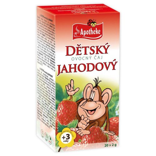 Apotheke čaj dětský Jahodový 20x2g